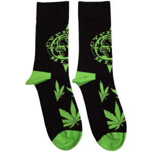 Cypress Hill - Logo & Leaves Uni Bl Socks i gruppen MERCHANDISE / Merch / Hip Hop-Rap hos Bengans Skivbutik AB (5583670)