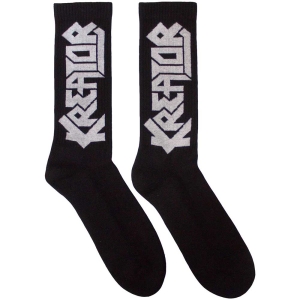 Kreator - Logo Uni Bl Socks i gruppen MERCHANDISE / Merch / Metal hos Bengans Skivbutik AB (5583679)