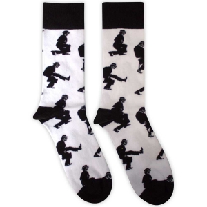 Monty Python - Silly Walks Uni Wht Socks i gruppen MERCHANDISE / Merch / Film-Musikkkal hos Bengans Skivbutik AB (5583681)