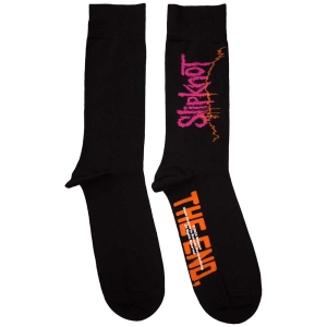 Slipknot - Tesf Uni Bl Socks i gruppen MERCHANDISE / Merch / Metal hos Bengans Skivbutik AB (5583687)