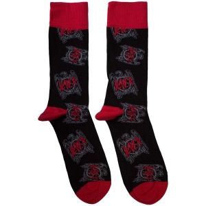 Slayer - Eagle Crest Pattern Uni Bl Socks i gruppen MERCHANDISE / Merch / Metal hos Bengans Skivbutik AB (5583688)