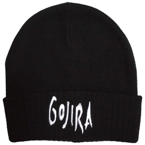 Gojira - Logo Bl Beanie Hat i gruppen MERCHANDISE / Merch / Metal hos Bengans Skivbutik AB (5583704)