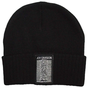 Joy Division - Unknown Pleasures Bl Beanie Hat i gruppen MERCHANDISE / Merch / Pop-Rock hos Bengans Skivbutik AB (5583706)