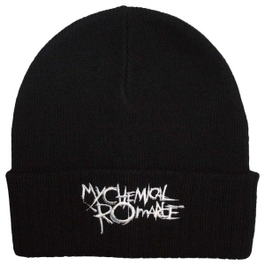 My Chemical Romance - The Black Parade Logo Bl Beanie Hat i gruppen MERCHANDISE / Merch / Pop-Rock hos Bengans Skivbutik AB (5583707)