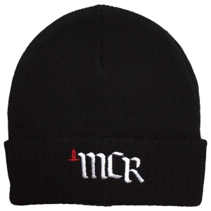 My Chemical Romance - Mcr Logo Bl Beanie Hat i gruppen MERCHANDISE / Merch / Pop-Rock hos Bengans Skivbutik AB (5583708)