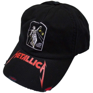 Metallica - And Justice For All Tombstone Bl Baseball Cap i gruppen MERCHANDISE / Merch / Metal hos Bengans Skivbutik AB (5583709)