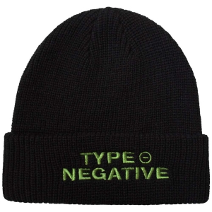 Type O Negative - Text Logo Bl Beanie Hat i gruppen MERCHANDISE / Merch / Metal hos Bengans Skivbutik AB (5583718)