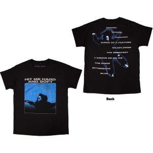 Billie Eilish - Hit Me Hard And Soft Tracklist Uni Bl T-Shirt i gruppen MERCHANDISE / T-shirt / Pop-Rock hos Bengans Skivbutik AB (5583720r)