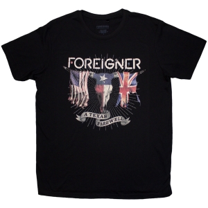 Foreigner - Texas Farewell Uni Bl T-Shirt i gruppen MERCHANDISE / T-shirt / Pop-Rock hos Bengans Skivbutik AB (5583723r)