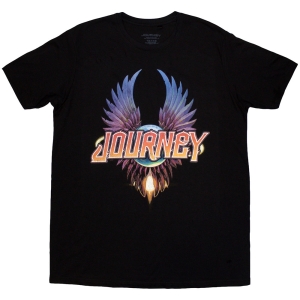 Journey - Classic Wings Uni Bl T-Shirt i gruppen MERCHANDISE / T-shirt / Pop-Rock hos Bengans Skivbutik AB (5583724r)