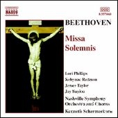 Beethoven Ludwig Van - Missa Solemnis i gruppen Externt_Lager / Naxoslager hos Bengans Skivbutik AB (558376)