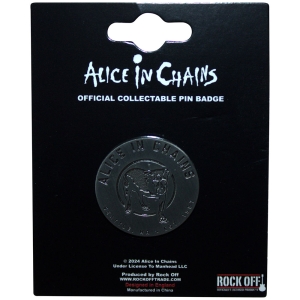 Alice In Chains - Three-Legged Dog Pin Badge i gruppen MERCHANDISE / Merch / Pop-Rock hos Bengans Skivbutik AB (5583873)