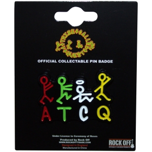 A Tribe Called Quest - Stick Figures Logo Pin Badge i gruppen MERCHANDISE / Merch / Hip Hop-Rap hos Bengans Skivbutik AB (5583875)