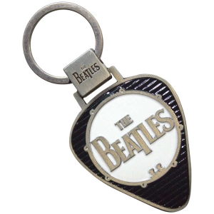 Beatles - Drum Logo Plectrum Keychain i gruppen MERCHANDISE / Merch / Pop-Rock hos Bengans Skivbutik AB (5583879)