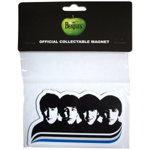 Beatles - A Hard Days Night Faces Embossed Magnet i gruppen MERCHANDISE / Merch / Pop-Rock hos Bengans Skivbutik AB (5583881)