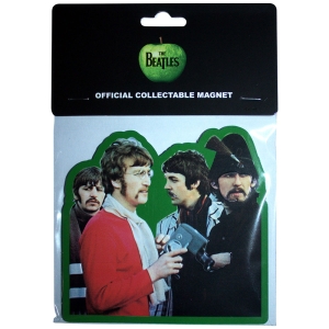 Beatles - Strawberry Fields Forever Photo Embossed Magnet i gruppen MERCHANDISE / Merch / Pop-Rock hos Bengans Skivbutik AB (5583885)