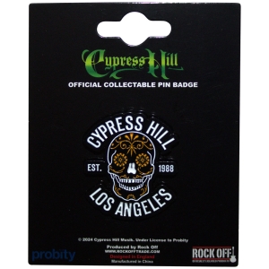 Cypress Hill - Los Angeles 1988 Pin Badge i gruppen MERCHANDISE / Merch / Hip Hop-Rap hos Bengans Skivbutik AB (5583897)