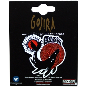 Gojira - Whale Pin Badge i gruppen MERCHANDISE / Merch / Metal hos Bengans Skivbutik AB (5583904)