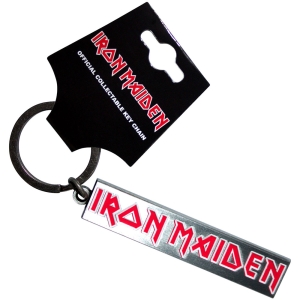 Iron Maiden - Logo Keychain i gruppen MERCHANDISE / Merch / Metal hos Bengans Skivbutik AB (5583906)