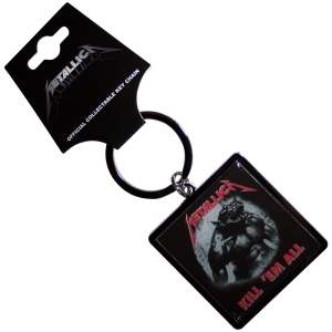 Metallica - Kill Em All / Jump In The Fire Keychain i gruppen MERCHANDISE / Merch / Metal hos Bengans Skivbutik AB (5583915)