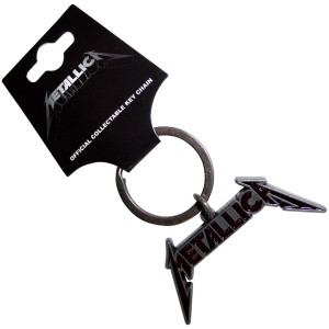 Metallica - Deep Red Logo Keychain i gruppen MERCHANDISE / Merch / Metal hos Bengans Skivbutik AB (5583924)