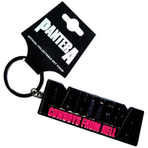 Pantera - Cowboys From Hell Keychain i gruppen MERCHANDISE / Merch / Metal hos Bengans Skivbutik AB (5583934)