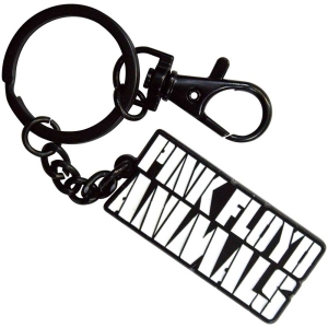 Pink Floyd - Animals Mono Text Logo Keychain i gruppen MERCHANDISE / Merch / Pop-Rock hos Bengans Skivbutik AB (5583937)