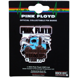 Pink Floyd - Animals Tour 77 Pin Badge i gruppen MERCHANDISE / Merch / Pop-Rock hos Bengans Skivbutik AB (5583939)