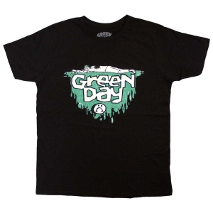 Green Day - Kerplunk Logo Sad Face Uni Bl T-Shirt i gruppen MERCHANDISE / T-shirt / Punk hos Bengans Skivbutik AB (5583975r)