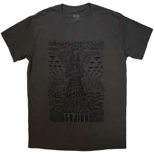 Gojira - Demon Village Uni Char T-Shirt i gruppen MERCHANDISE / T-shirt / Metal hos Bengans Skivbutik AB (5583976r)