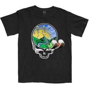 Grateful Dead - Skeles Stepping Uni Bl T-Shirt i gruppen MERCHANDISE / T-shirt / Pop-Rock hos Bengans Skivbutik AB (5583977r)