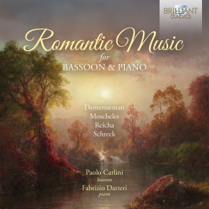 Paolo Carlini Fabrizio Datteri - Romantic Music For Bassoon & Piano i gruppen CD / Kommende / Klassisk hos Bengans Skivbutik AB (5584126)