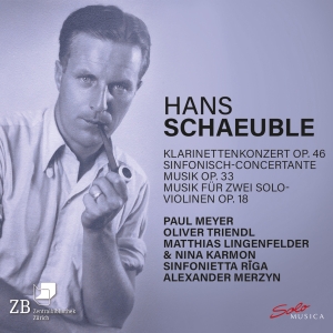 Hans Schaeuble - Klarinettenkonzert, Op. 46 Sinfoni i gruppen CD / Kommende / Klassisk hos Bengans Skivbutik AB (5584289)