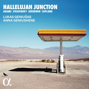 Lukas Geniusas Anna Geniushene - Hallelujah Junction i gruppen CD / Kommende / Klassisk hos Bengans Skivbutik AB (5584311)