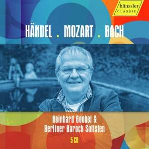 Berliner Barock Solisten Reinhard - Händel, Mozart & Bach i gruppen CD / Kommende / Klassisk hos Bengans Skivbutik AB (5584336)