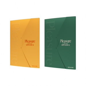 Treasure - Pleasure (Random Ver.) i gruppen CD / Kommende / K-Pop hos Bengans Skivbutik AB (5584644)