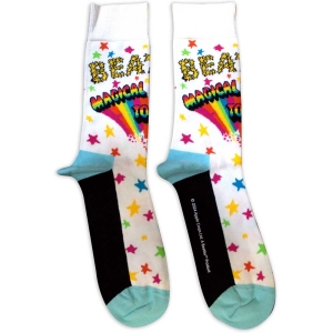 Beatles - Beatles Magical Mystery Tour Uni Wht Socks (Size 40-44) i gruppen MERCHANDISE / Merch / Pop-Rock hos Bengans Skivbutik AB (5586272)