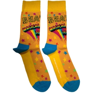 Beatles - Beatles Magical Mystery Tour Uni Orange Socks (Size 40-44) i gruppen MERCHANDISE / Merch / Pop-Rock hos Bengans Skivbutik AB (5586273)