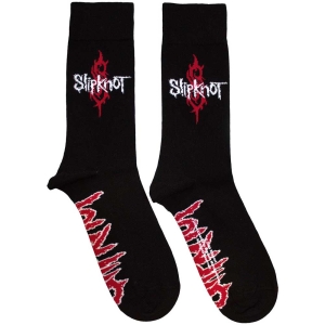 Slipknot  - Tour 22 Uni Bl Socks (Size 40-44) i gruppen MERCHANDISE / Merch / Metal hos Bengans Skivbutik AB (5586303)