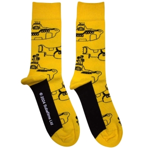 Beatles - Yellowsubmarine Sub Outline Repeat Uni Yell Socks (Size 40-44) i gruppen MERCHANDISE / Merch / Pop-Rock hos Bengans Skivbutik AB (5586304)