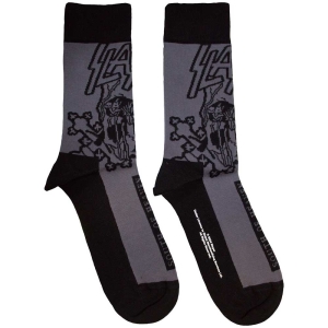 Slayer - South Of Heaven Mono Uni Char Socks (Size 40-44) i gruppen MERCHANDISE / Merch / Metal hos Bengans Skivbutik AB (5586309)