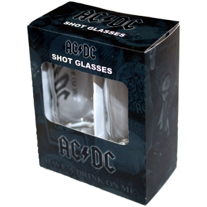 Ac/Dc - Have A Drink On Me Shot Glass Set i gruppen MERCHANDISE / Merch / Metal hos Bengans Skivbutik AB (5586320)