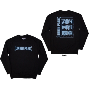 Linkin Park - Meteora Portraits Uni Bl Sweatshirt i gruppen MERCHANDISE / Hoodies / Metal hos Bengans Skivbutik AB (5586336r)