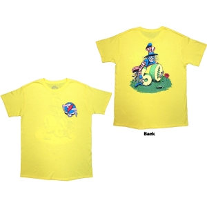 Grateful Dead - Rose Pose Yellow Uni Yell T-Shirt i gruppen MERCHANDISE / T-shirt / Nyheter / Pop-Rock hos Bengans Skivbutik AB (5586397r)