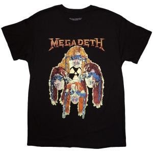 Megadeth - Nuclear Glowheads Uni Bl T-Shirt i gruppen MERCHANDISE / T-shirt / Nyheter / Metal hos Bengans Skivbutik AB (5586399r)