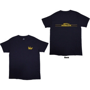 Blur - Yellow Pocket Blur / Parklife  Uni Navy T-Shirt i gruppen MERCHANDISE / T-shirt / Pop-Rock hos Bengans Skivbutik AB (5586745r)