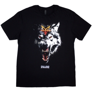 Falling In Reverse - Wolf Uni Bl T-Shirt i gruppen MERCHANDISE / T-shirt / Metal hos Bengans Skivbutik AB (5586757r)