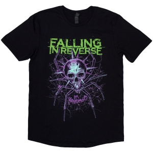 Falling In Reverse - Spider Uni Bl T-Shirt i gruppen MERCHANDISE / T-shirt / Metal hos Bengans Skivbutik AB (5586759r)