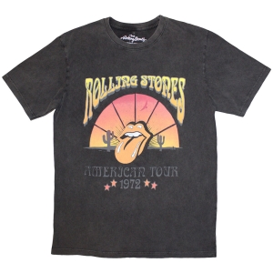 Rolling Stones - Desert 72 Stone Wash Uni Char T-Shirt i gruppen MERCHANDISE / T-shirt / Pop-Rock hos Bengans Skivbutik AB (5586783r)