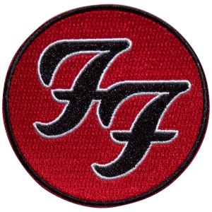 Foo Fighters - Ff Logo Woven Patch i gruppen MERCHANDISE / Merch / Pop-Rock hos Bengans Skivbutik AB (5587230)